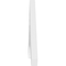 Ekena Millwork Pitch Wellington Architectural Grade PVC Gable Pediment, 48"W x 10"H x 1"P (5/12) GPP048X010X100WEL - alternate 4